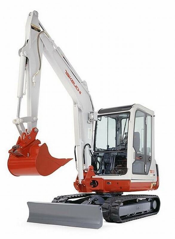 Miniretroexcavadora Takeuchi TB135 - Imagen 1